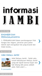 Mobile Screenshot of informasijambi.blogspot.com