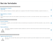 Tablet Screenshot of baudasvariedades.blogspot.com