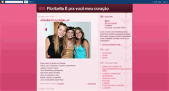 Desktop Screenshot of floribellaepravocemeucoracao.blogspot.com