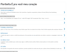 Tablet Screenshot of floribellaepravocemeucoracao.blogspot.com
