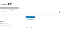 Tablet Screenshot of elcartel809.blogspot.com
