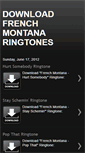 Mobile Screenshot of download-french-montana-ringtones.blogspot.com