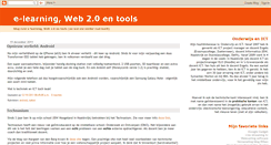 Desktop Screenshot of e-onderwijs.blogspot.com