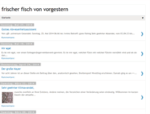 Tablet Screenshot of frischerfischvonvorgestern.blogspot.com