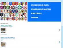 Tablet Screenshot of fanionsfootball.blogspot.com