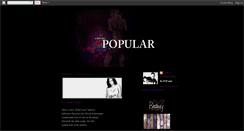 Desktop Screenshot of p-o-p-ular.blogspot.com