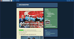 Desktop Screenshot of akcesmespor.blogspot.com