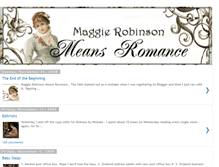 Tablet Screenshot of maggierobinsonmeansromance.blogspot.com