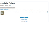 Tablet Screenshot of annabellebaskets.blogspot.com