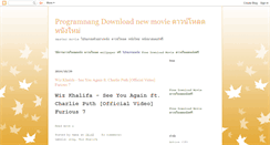 Desktop Screenshot of programnang.blogspot.com