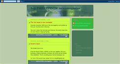 Desktop Screenshot of heyphilippinesnewsmagazine.blogspot.com