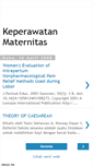 Mobile Screenshot of keperawatanmaternitas.blogspot.com