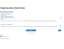 Tablet Screenshot of keperawatanmaternitas.blogspot.com