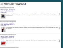 Tablet Screenshot of myalteregosplayground.blogspot.com