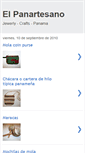 Mobile Screenshot of elpanartesano.blogspot.com