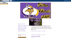 Desktop Screenshot of joeltonvikings09.blogspot.com