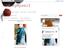 Tablet Screenshot of madebymyself.blogspot.com