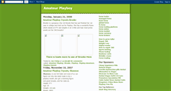 Desktop Screenshot of amateur-playboy.blogspot.com