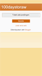 Mobile Screenshot of 100daystoraw.blogspot.com