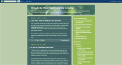 Desktop Screenshot of breadsmyway.blogspot.com