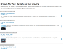 Tablet Screenshot of breadsmyway.blogspot.com