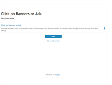 Tablet Screenshot of clickonbannersorads.blogspot.com
