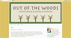 Desktop Screenshot of outofthewoodsdesigns.blogspot.com