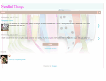 Tablet Screenshot of needfullthings.blogspot.com