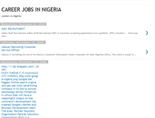 Tablet Screenshot of ngcareeropportunities.blogspot.com