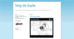 Desktop Screenshot of blogdaduplaonline.blogspot.com