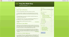 Desktop Screenshot of fengshuimadeeasy.blogspot.com