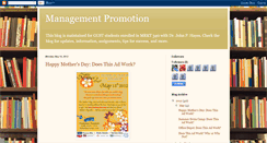 Desktop Screenshot of managementpromotion.blogspot.com