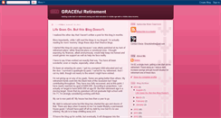 Desktop Screenshot of gracefulretirement.blogspot.com