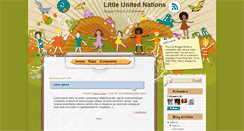 Desktop Screenshot of little-united-nations-template.blogspot.com