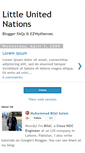 Mobile Screenshot of little-united-nations-template.blogspot.com