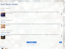 Tablet Screenshot of guridownunder.blogspot.com