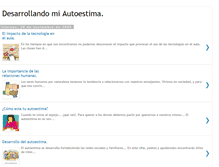 Tablet Screenshot of desarrollandomiautoestima.blogspot.com