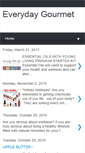 Mobile Screenshot of enjoyeverydaygourmet.blogspot.com