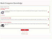 Tablet Screenshot of basic-computer-knowledge.blogspot.com