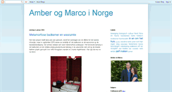 Desktop Screenshot of ambermarco.blogspot.com