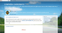 Desktop Screenshot of compania-carromato.blogspot.com