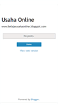 Mobile Screenshot of belajarusahaonline.blogspot.com