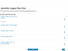 Tablet Screenshot of jenniferlopez-fan.blogspot.com