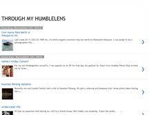 Tablet Screenshot of humblelens.blogspot.com