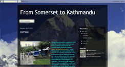 Desktop Screenshot of fromsomersettokathmandu.blogspot.com