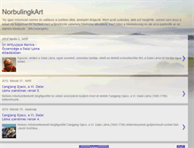 Tablet Screenshot of norbulingkart.blogspot.com