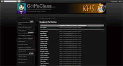 Desktop Screenshot of griffsclass.blogspot.com