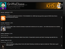 Tablet Screenshot of griffsclass.blogspot.com