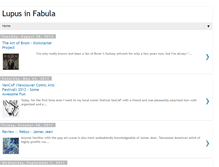 Tablet Screenshot of lupus-fabula.blogspot.com