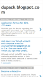 Mobile Screenshot of dupack.blogspot.com